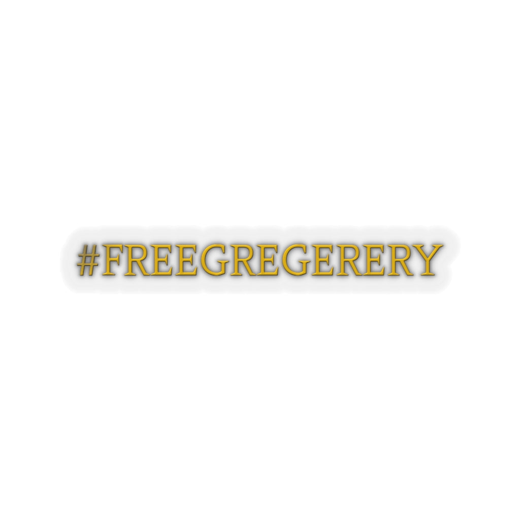 #FreeGregerey Sticker