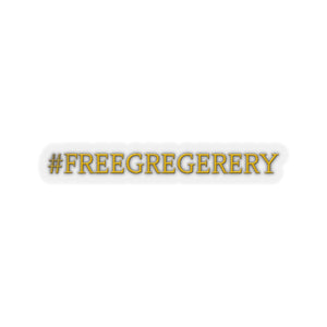 #FreeGregerey Sticker