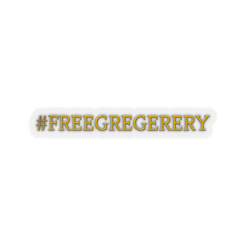 #FreeGregerey Sticker