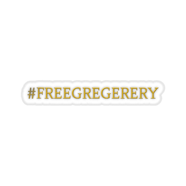 #FreeGregerey Sticker